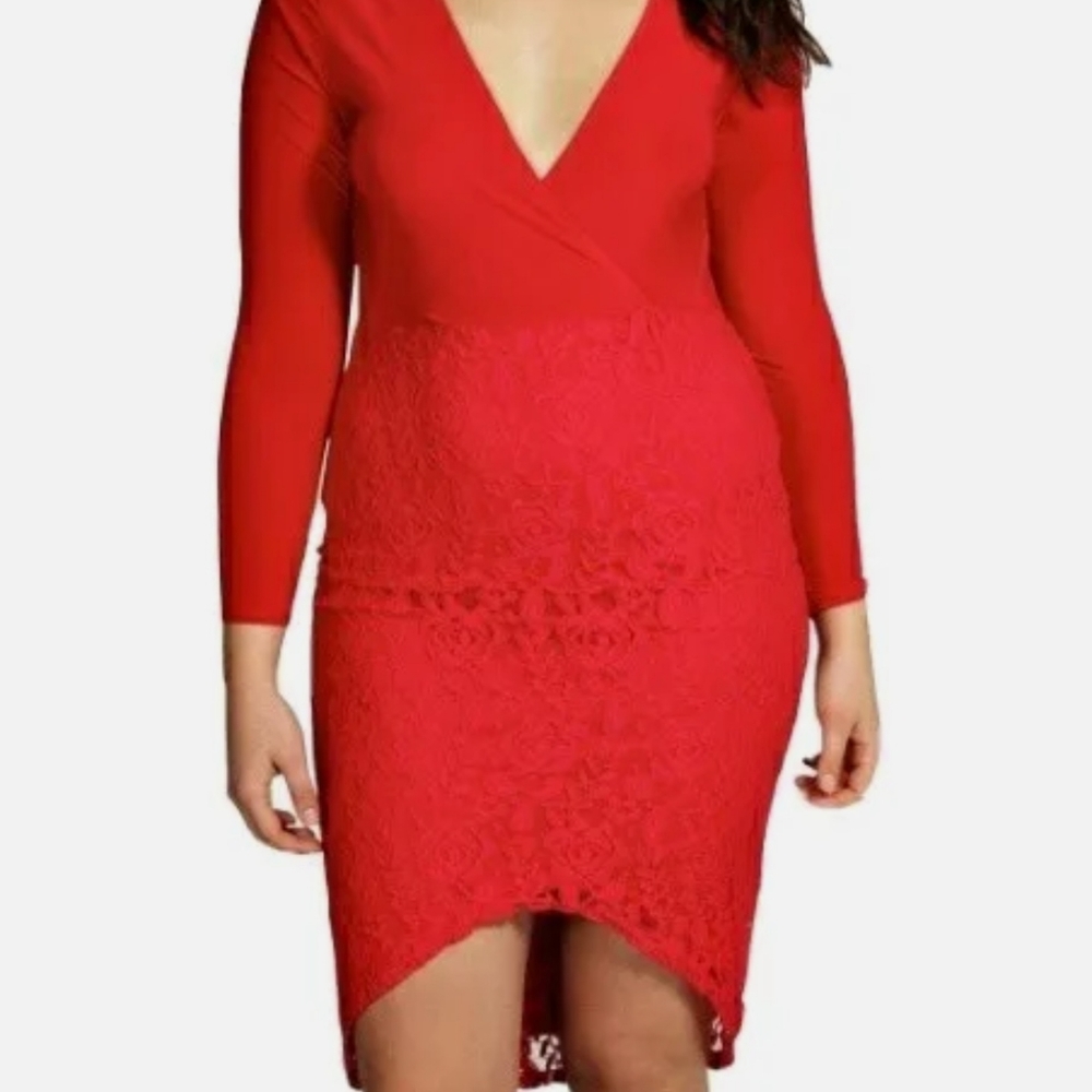 Boohoo Red dress